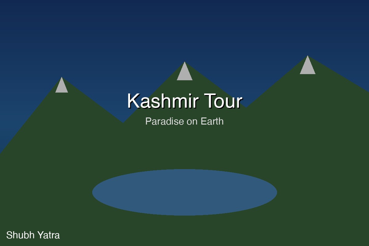 Kashmir Tour